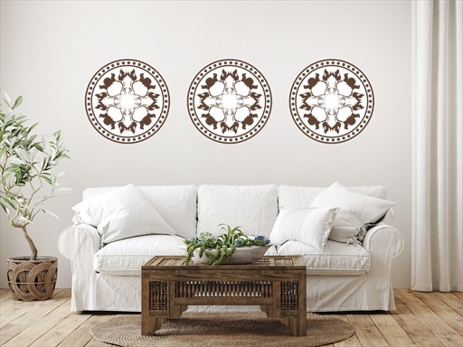 Dekorační kruhy samolepka na zeď, Dekorační kruhy nálepky na zeď, Dekorační kruhy dekorace na stěnu, Dekorační kruhy samolepící dekor na stěny, Dekorační kruhy samolepící tapety na zeď