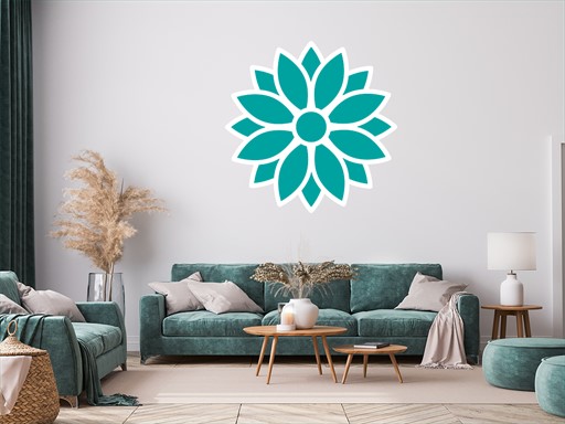 Květina 04 samolepky na zeď, Květina 04 dekorace na zeď, Květina 04 samolepící dekorace na zdi, Květina 04 nálepky na stěnu