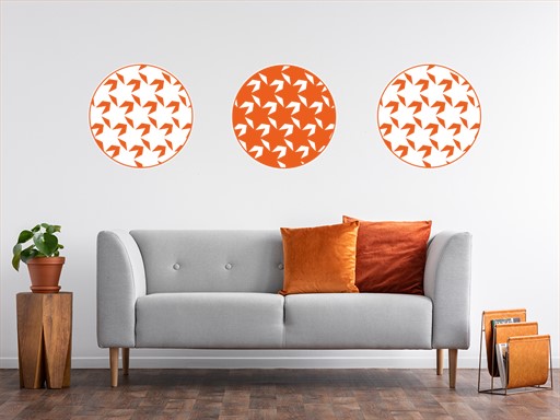 Moderní kruhy samolepky na zeď, Moderní kruhy nálepky na stěnu, Moderní kruhy dekorace na zdi, Moderní kruhy tapety na zdi