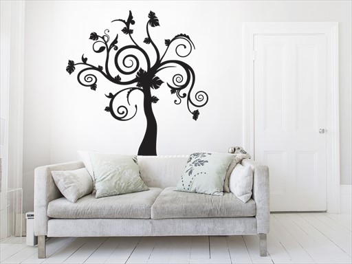 Motiv stromu samolepka na zeď, Motiv stromu nálepky na zeď, Motiv stromu dekorace na stěnu, Motiv stromu samolepící dekor na stěny, Motiv stromu samolepící tapety na zeď