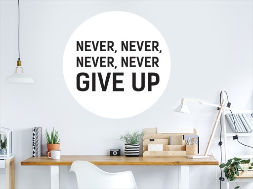 Never never samolepka na zeď, Never never nálepky na zeď, Never never dekorace na stěnu, Never never samolepící dekor na stěny, Never never samolepící tapety na zeď, Never nevernápis na zeď