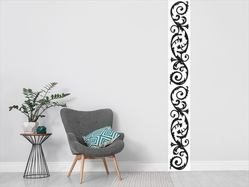 Okrasný pruh samolepka na zeď, Okrasný pruh nálepky na zeď, Okrasný pruh dekorace na stěnu, Okrasný pruh samolepící dekor na stěny, Okrasný pruh samolepící tapety na zeď