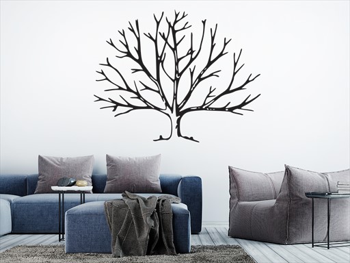 Opadaný strom samolepky na zeď, Opadaný strom nálepky na stěnu, Opadaný strom dekorace na zdi, Opadaný strom tapety na zdi