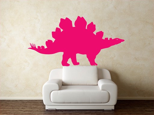 Stegosaurus samolepka na zeď, stegosaurus nálepka na zdi, stegosaurus samolepící dekor na stěnu, stegosaurus dinosaurus na zeď