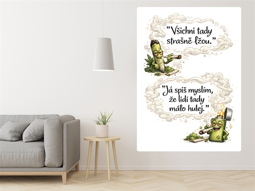 Všichni tady strašně lžou nápis samolepka na zeď, Všichni tady strašně lžou nápis nálepky na zeď, Všichni tady strašně lžou nápis dekorace na stěnu, Všichni tady strašně lžou nápis samolepící dekor na stěny, Všichni tady strašně lžou nápis samolepící tapety na zeď