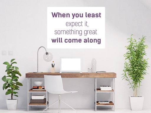 When you least samolepka na zeď, When you least nálepky na zeď, When you least dekorace na stěnu, When you least samolepící dekor na stěny, When you least samolepící tapety na zeď, When you least nápis na zeď