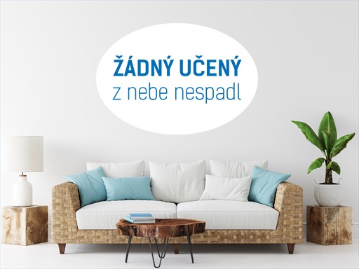 Žádný učený z nebe nespadl nápis samolepka na zeď samolepky na zeď, Žádný učený z nebe nespadl nápis samolepka na zeď dekorace na zeď, Žádný učený z nebe nespadl nápis samolepka na zeď samolepící dekorace na zdi, Žádný učený z nebe nespadl nápis samolepka na zeď nálepky na stěnu