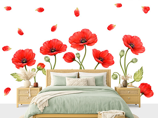 Červené vlčí máky