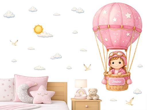 Dívka v balónu se jménem