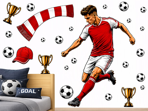 Fotbalista Arsenal Londýn samolepky na zeď, Fotbalista Arsenal Londýn dekorace na zeď, Fotbalista Arsenal Londýn samolepící dekorace na zdi, Fotbalista Arsenal Londýn nálepky na stěnu
