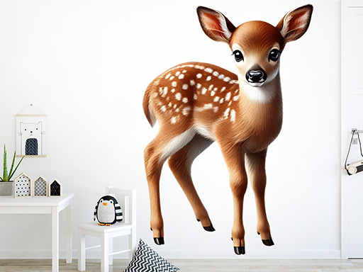 Koloušek samolepky na zeď, Koloušek nálepky na zeď, Koloušek dekorace na zeď, Koloušek samolepící nálepky na zeď