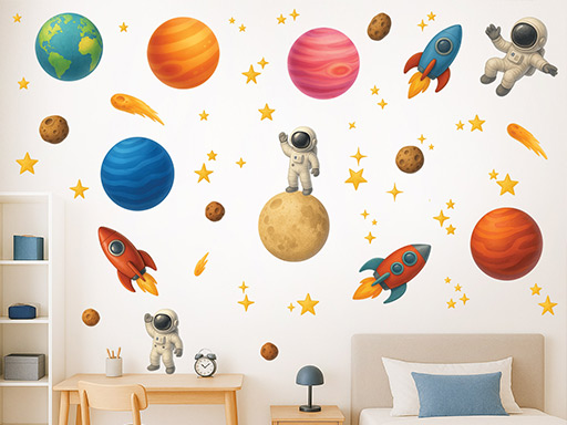 Kosmonauti planety a rakety