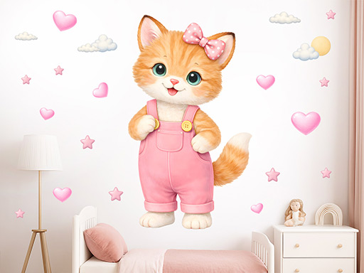 Koťátko v kalhotách