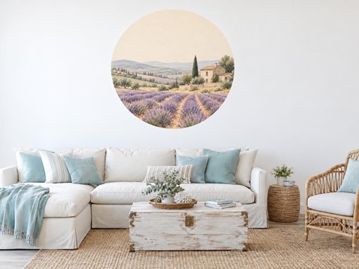 Levandulové pole v Provence