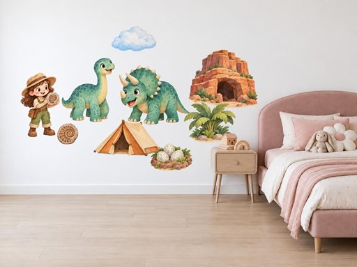 Malá paleontoložka a dinosauři