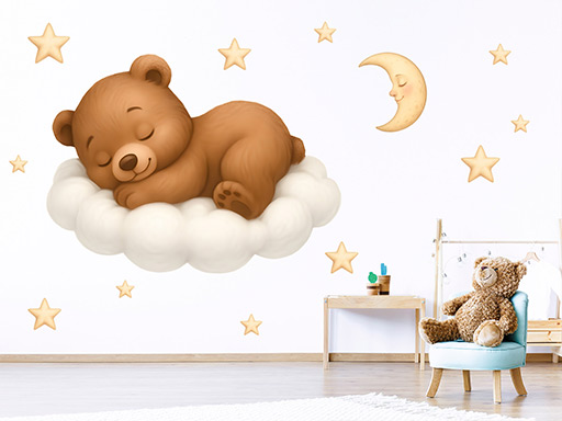 Medvídek na obláčku