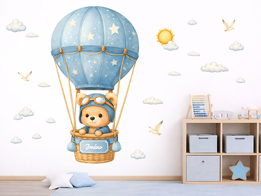 Medvídek v balónu se jménem