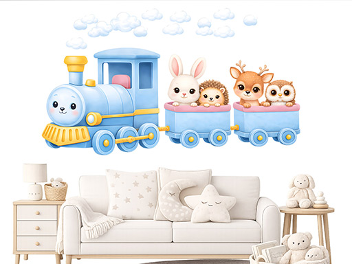 Modrý vláček pro děti