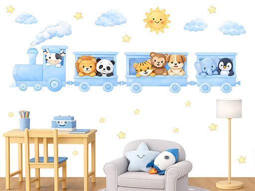 Modrý vláček pro kluky