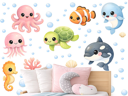 Mořská zvířátka