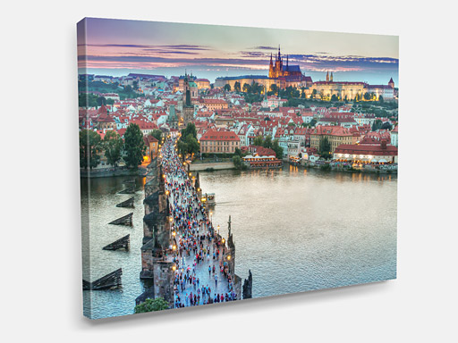 obraz na plátně Praha Karlův most, tištěný obraz na plátno Praha Karlův most, obraz na zeď Praha Karlův most, obraz na stěnu Praha Karlův most