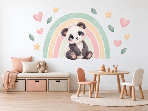 Panda pod duhou