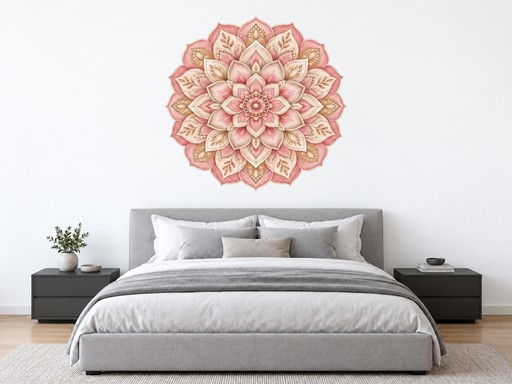 Růžová mandala