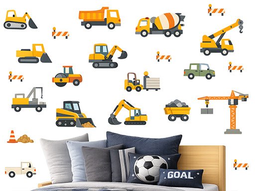 Stavební auta pro děti