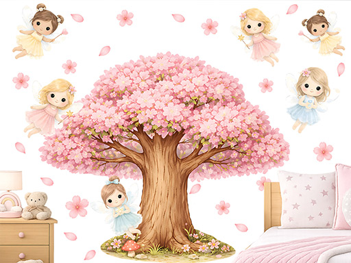 Třešeň strom a víly