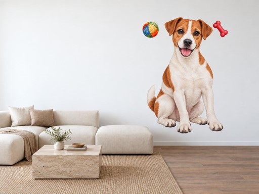 Usměvavý Jack Russell teriér