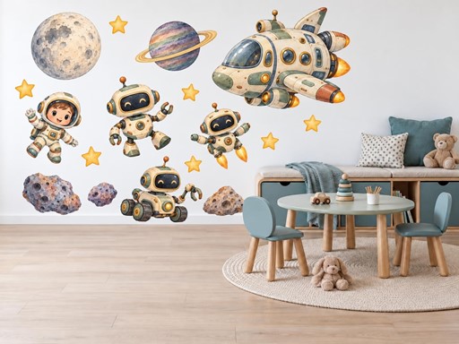 Veselí roboti a malý kosmonaut