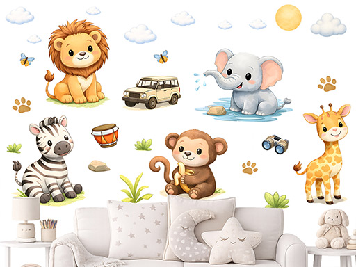 Výlet za safari zvířátky