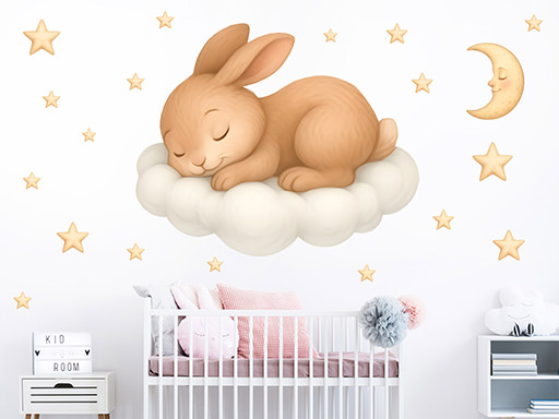 Zajíček na obláčku