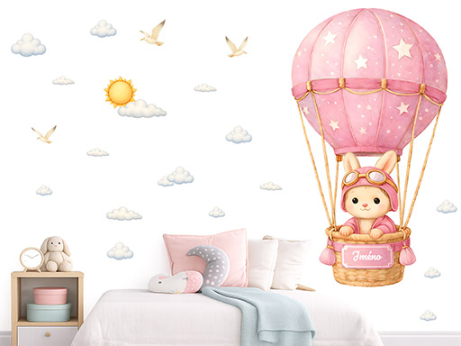 Zajíček v balónu se jménem