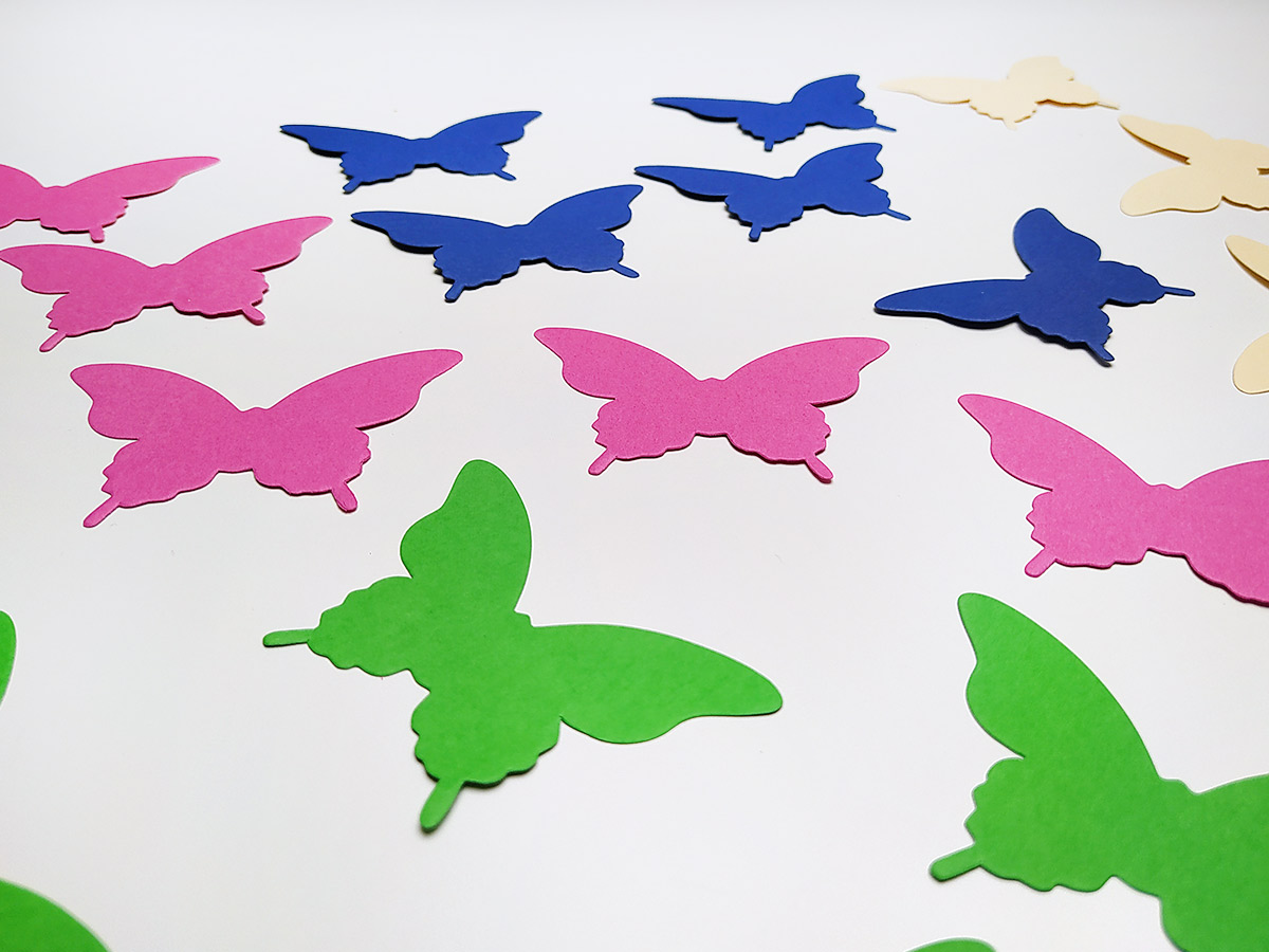 3D barevní motýlci 20 ks, 3D samolepky na zeď 3D barevní motýlci 20 ks, 3D nálepky na zeď 3D barevní motýlci 20 ks, 3D dekorace na stěnu 3D barevní motýlci 20 ks