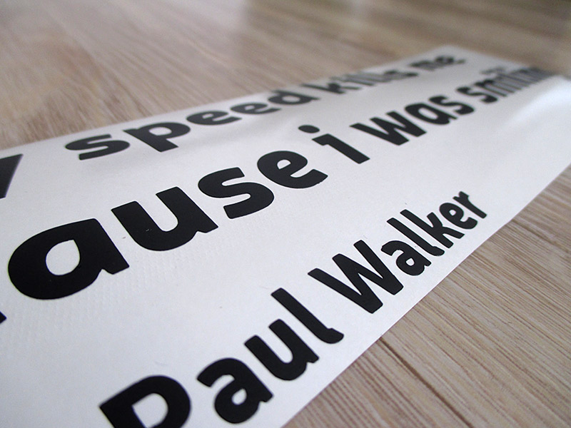 Citát Paul Walker samolepky na zeď, Citát Paul Walker nálepky na zeď, Citát Paul Walker dekorace na zeď, Citát Paul Walker samolepící nálepky na zeď
